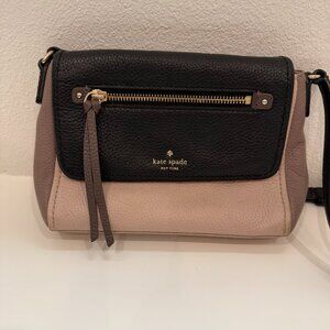 Kate Spade Cobble Hill Mini Toddy Crossbody Colorblock Leather Bag with Dust Bag